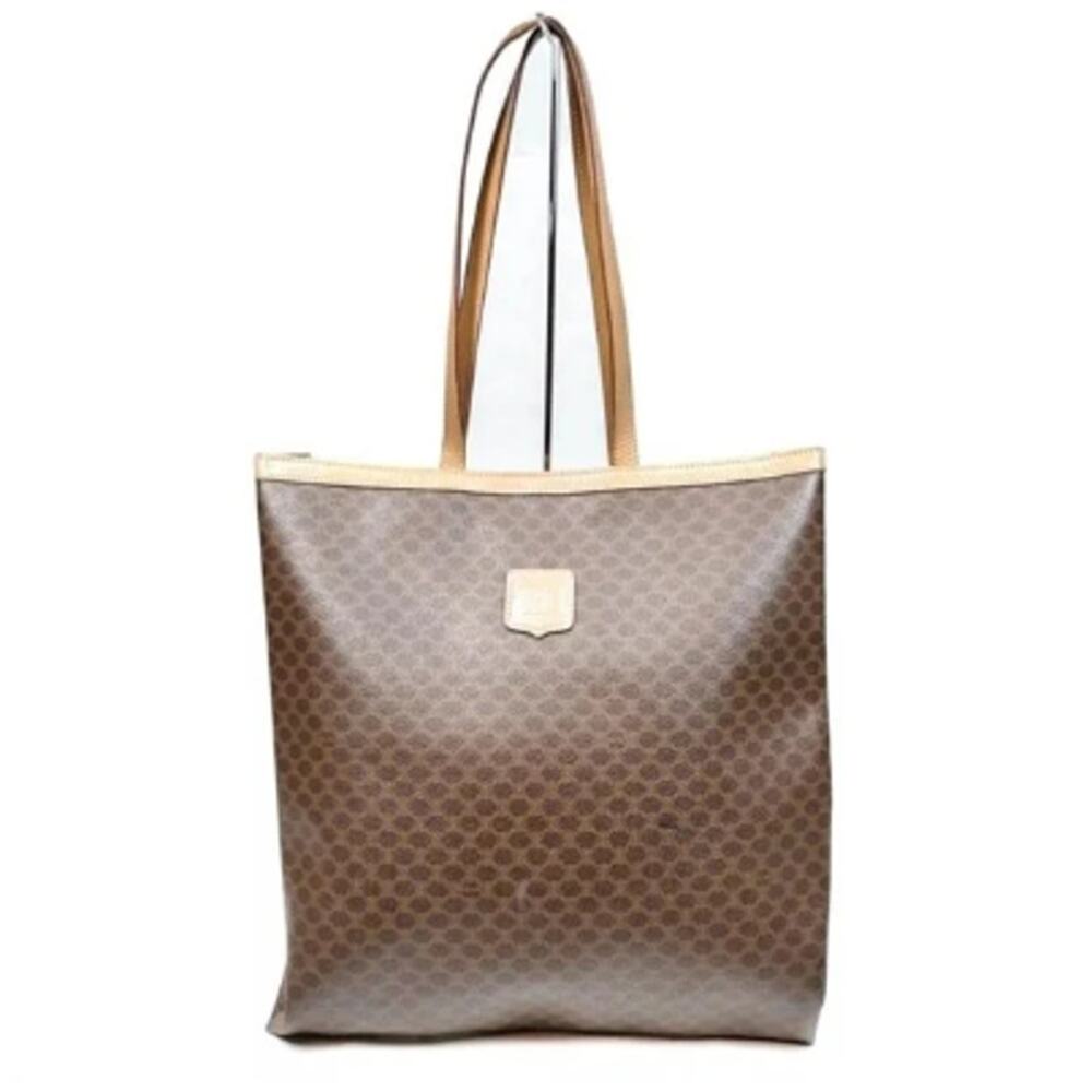 Celine Signature Macadam Leather Shoulder Tote Bag (CEXX170)
